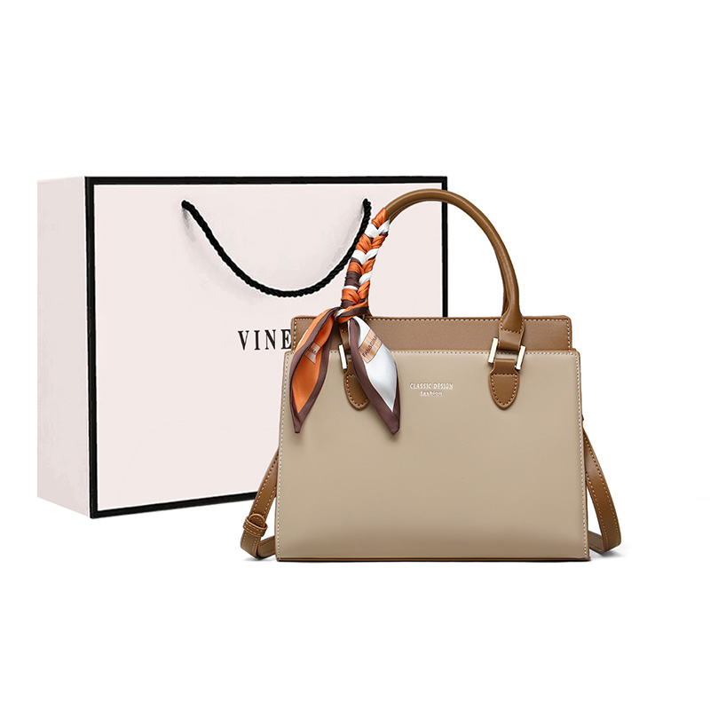 VINEY Кожаная сумка большая женская разноцветная, V91372+Khaki
VINEY Кожаная сумка большая женская разноцветная, V91372+Khaki