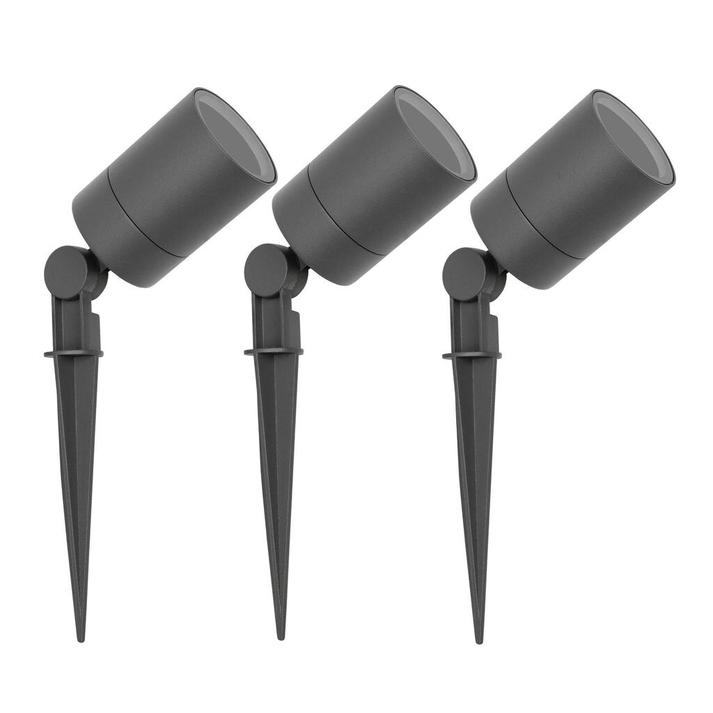 Комплект Ledvion из 3 светодиодных садовых прожекторов, алюминиевый антрацит, IP65, розетка GU10, кабель 1 метр, светодиодный прожектор, светодиодный садовый прожектор для наружного использования., серый
Комплект Ledvion из 3 светодиодных садовых прожекторов, алюминиевый антрацит, IP65, розетка GU10, кабель 1 метр, светодиодный прожектор, светодиодный садовый прожектор для наружного использования., серый