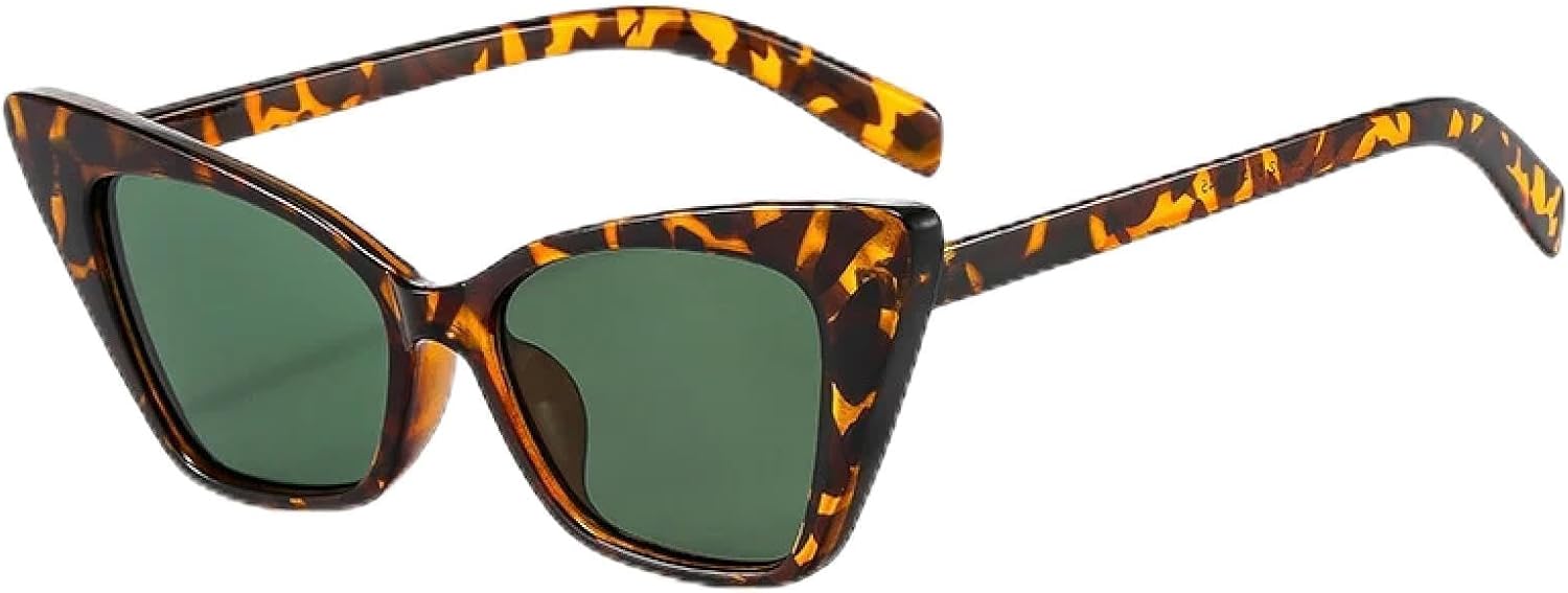 Модные солнцезащитные очки в крупной оправе «кошачий глаз» для женщин и мужчин, для уличной фотографии и активного отдыха, унисекс, с защитой от УФ-излучения UV400 TKKTLLT, Leopard Green
Модные солнцезащитные очки в крупной оправе «кошачий глаз» для женщин и мужчин, для уличной фотографии и активного отдыха, унисекс, с защитой от УФ-излучения UV400 TKKTLLT, Leopard Green