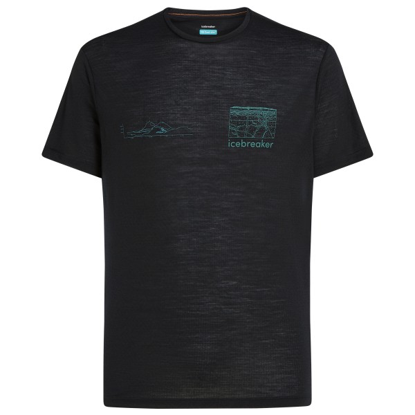 Футболка из мериносовой шерсти 125 cool-lite sphere s/s trail - рубашка из мериносовой шерсти Icebreaker, черный
Футболка из мериносовой шерсти 125 cool-lite sphere s/s trail - рубашка из мериносовой шерсти Icebreaker, черный