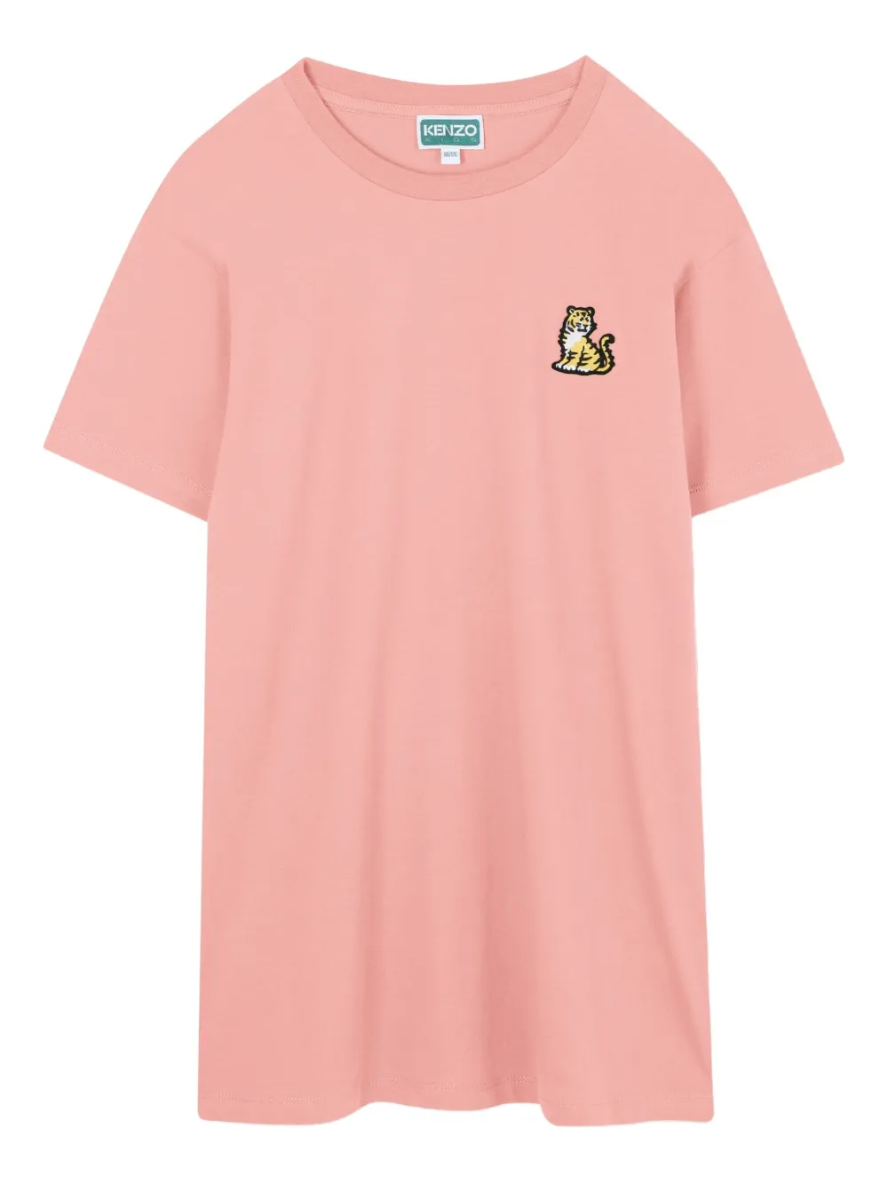 Платье-футболка с аппликацией Kenzo Kids, розовый
Платье-футболка с аппликацией Kenzo Kids, розовый