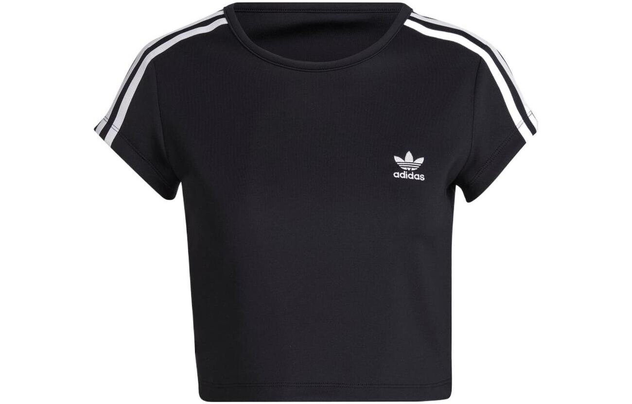 Укороченный топ женский черный Adidas Originals
Укороченный топ женский черный Adidas Originals