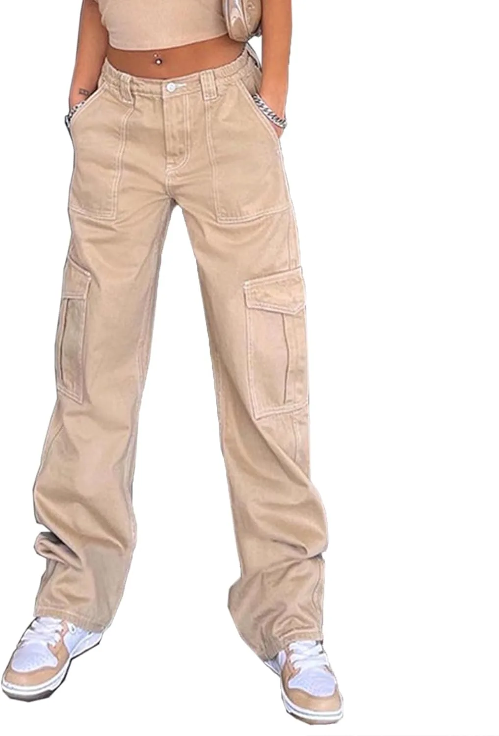 Женские джинсы SEMATOMALA High Waist Baggy Cargo Y2K
Женские джинсы SEMATOMALA High Waist Baggy Cargo Y2K