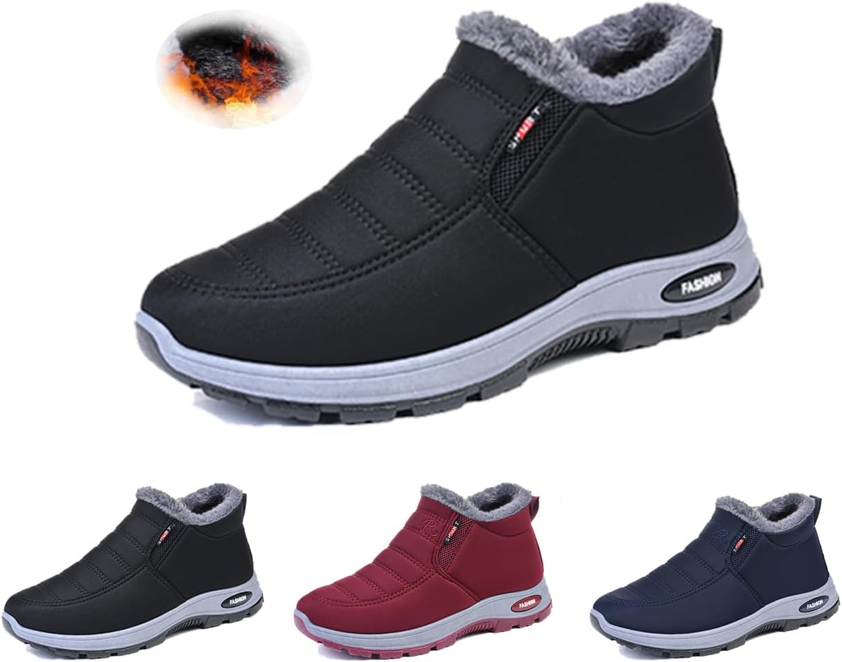 Мужские зимние ботинки водонепроницаемые, с утеплителем, на липучке, короткие, легкие, для улицы, с глубоким протектором из резиновой подошвы Generic, черный
Мужские зимние ботинки водонепроницаемые, с утеплителем, на липучке, короткие, легкие, для улицы, с глубоким протектором из резиновой подошвы Generic, черный