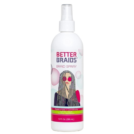 Спрей 12 жидких унций Better Braids
Спрей 12 жидких унций Better Braids