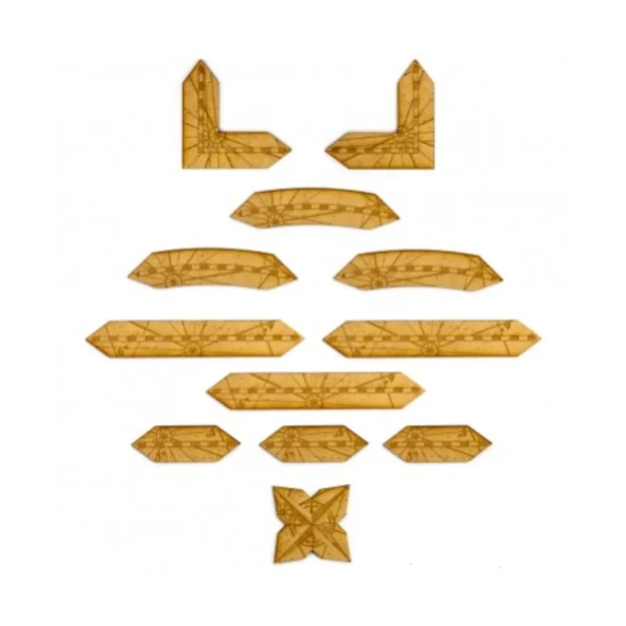 Набор маркеров зоны развертывания — имперский, HDF, Rulers & Templates (Kromlech)
Набор маркеров зоны развертывания — имперский, HDF, Rulers & Templates (Kromlech)