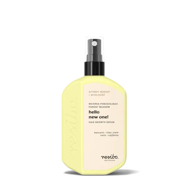 Лосьон для стимуляции роста волос, 90 мл Resibo Hello new one
Лосьон для стимуляции роста волос, 90 мл Resibo Hello new one