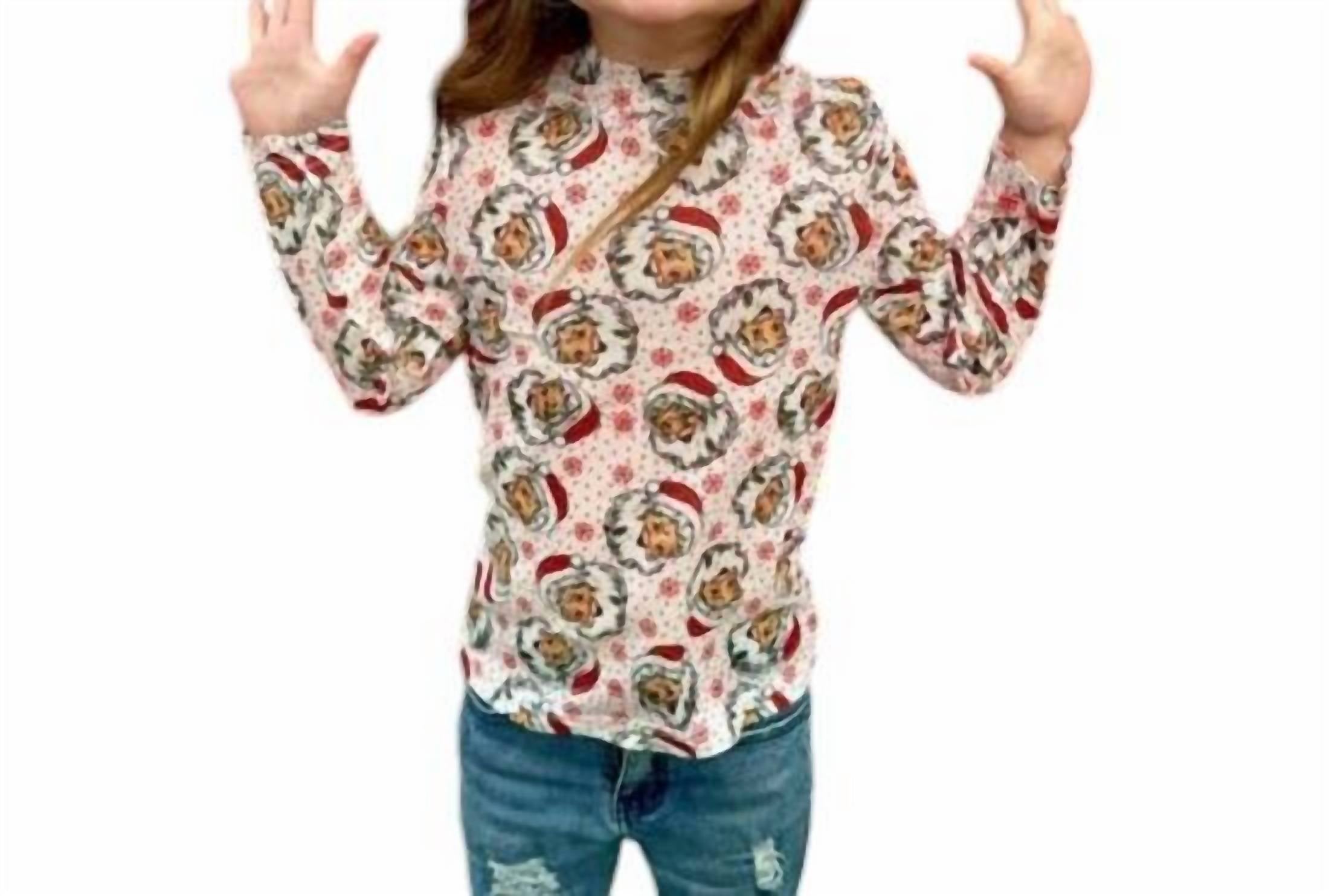 Детский сетчатый топ Santa в красно-разноцветном цвете Sterling Kreek
Детский сетчатый топ Santa в красно-разноцветном цвете Sterling Kreek