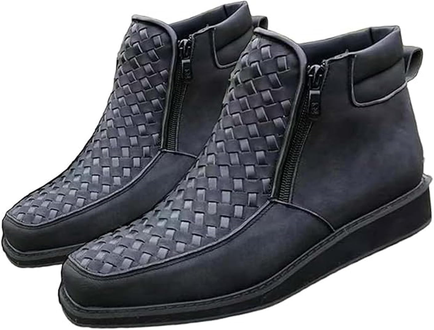 Ковбойские сапоги Zenfaze ручной работы, с квадратным носком, кожаные ортопедические сапоги, с двойной боковой молнией, плетеные вручную Sylkxn, черный
Ковбойские сапоги Zenfaze ручной работы, с квадратным носком, кожаные ортопедические сапоги, с двойной боковой молнией, плетеные вручную Sylkxn, черный