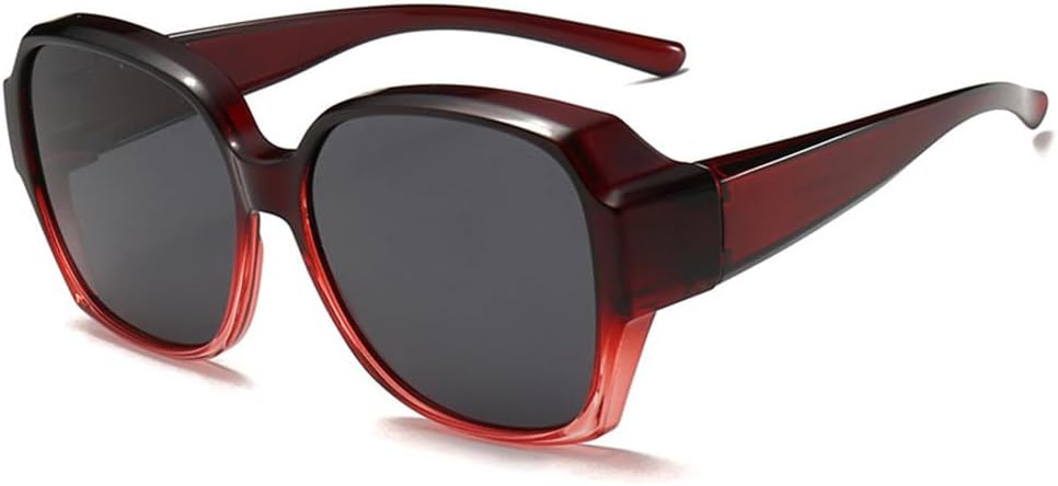 Защитные очки для вождения, поляризованные солнцезащитные очки, надеваются поверх обычных очков, солнцезащитные очки с обтекаемой формой, защитные очки UV400 для мужчин и женщин HYYZZC, Black Red
Защитные очки для вождения, поляризованные солнцезащитные очки, надеваются поверх обычных очков, солнцезащитные очки с обтекаемой формой, защитные очки UV400 для мужчин и женщин HYYZZC, Black Red