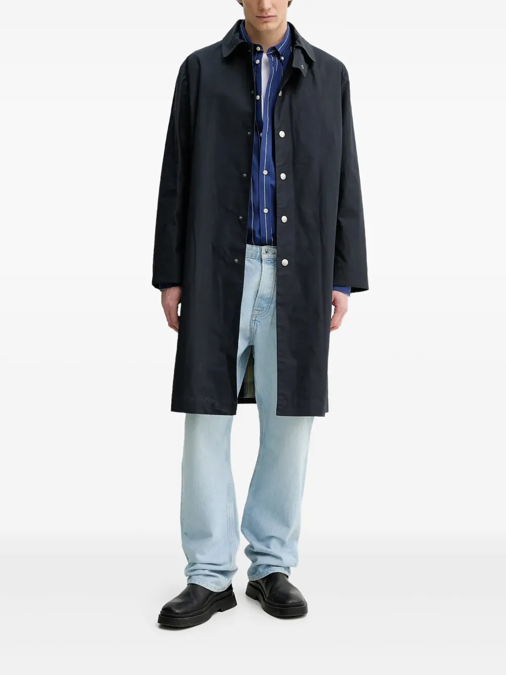 Длинное пальто Cappotti с застежкой на пуговицы A.P.C., синий
Длинное пальто Cappotti с застежкой на пуговицы A.P.C., синий