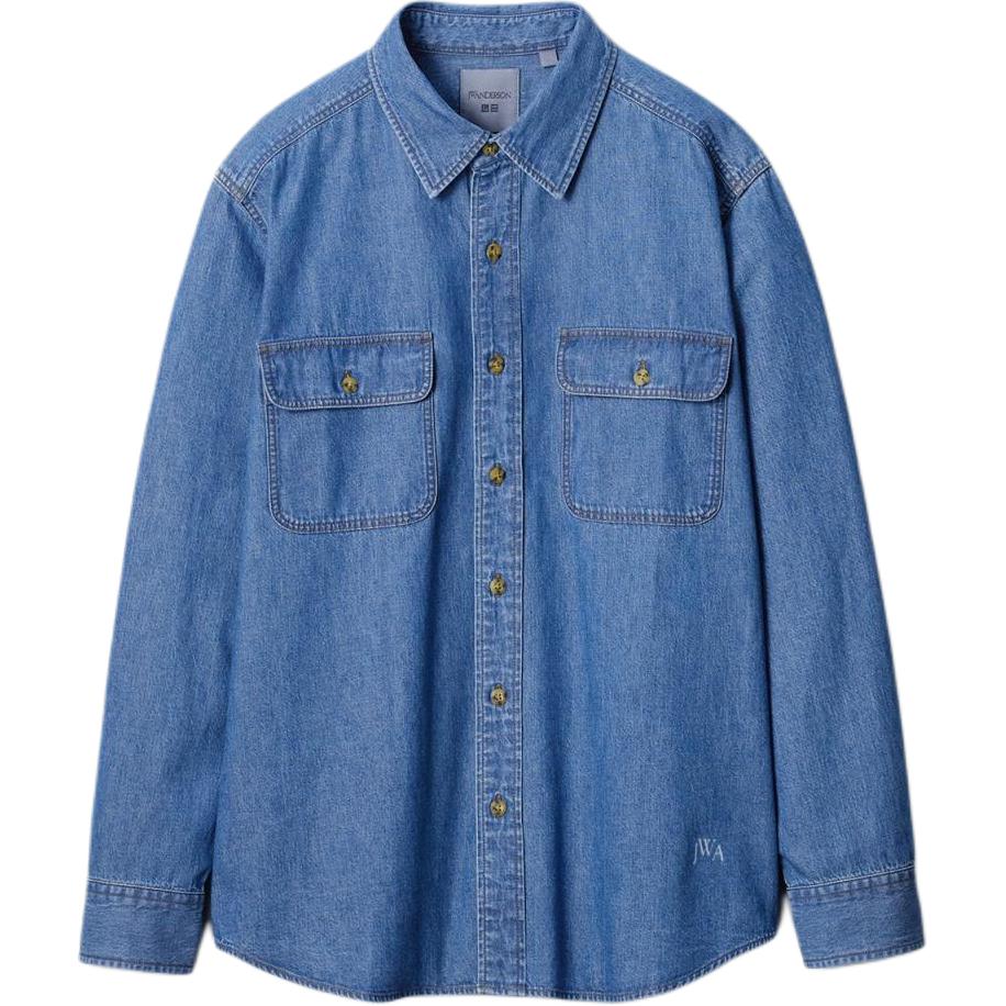UNIQLO Jw Anderson X рубашка Unisex Blue
UNIQLO Jw Anderson X рубашка Unisex Blue