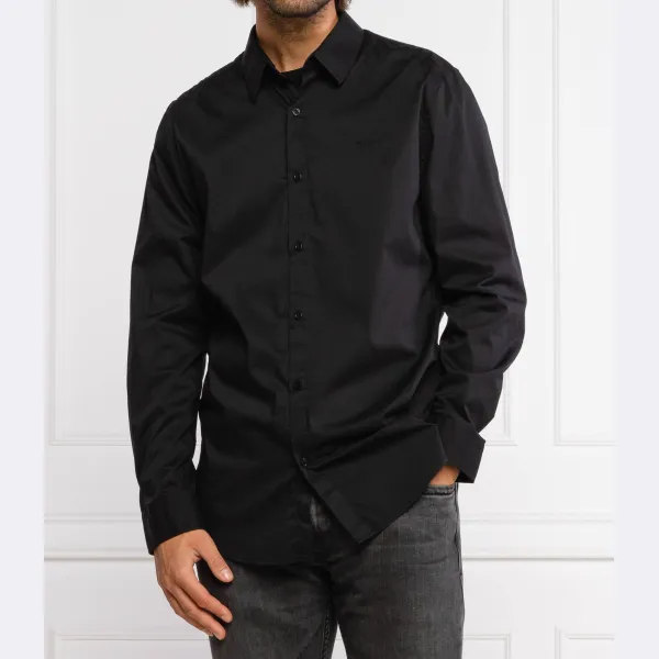 Рубашка узкого кроя Guess, черный
Рубашка узкого кроя Guess, черный