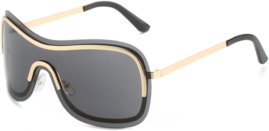 Модные цельные солнцезащитные очки для женщин, роскошные солнцезащитные очки без оправы, винтажные коричневые с серебристым градиентом, большие женские солнцезащитные очки, L19337 generic, Gold Black
Модные цельные солнцезащитные очки для женщин, роскошные солнцезащитные очки без оправы, винтажные коричневые с серебристым градиентом, большие женские солнцезащитные очки, L19337 generic, Gold Black