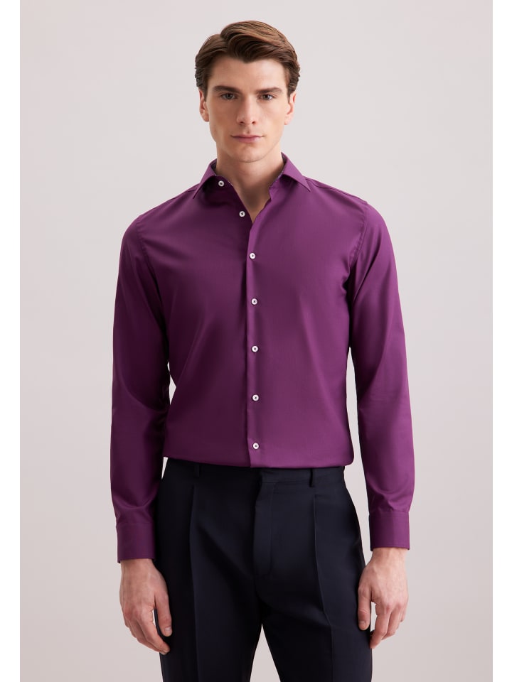 Рубашка Seidensticker, фиолетовый
Рубашка Seidensticker, фиолетовый