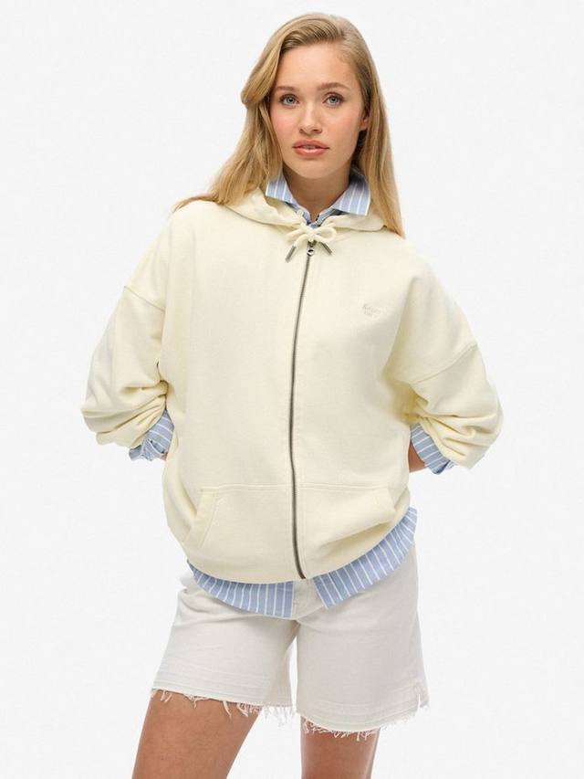 Толстовка с молнией Studios Superdry, Off White
Толстовка с молнией Studios Superdry, Off White