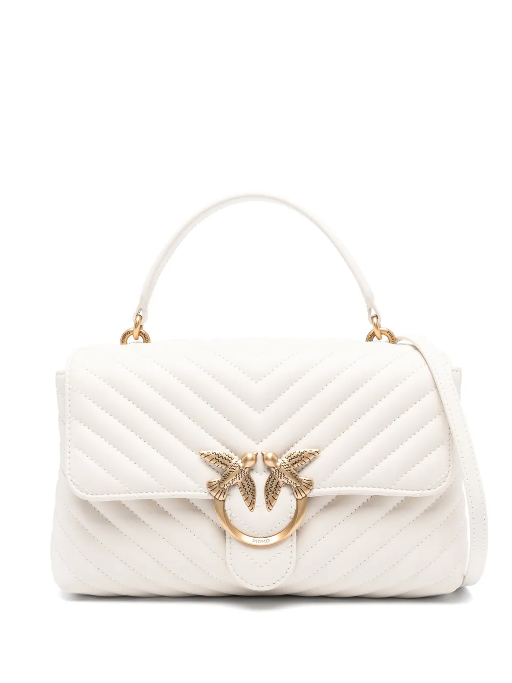 Стеганая сумка на плечо Love One PINKO, нейтральный
Стеганая сумка на плечо Love One PINKO, нейтральный