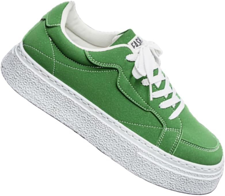 Мужские зеленые удобные повседневные кроссовки на шнуровке с толстой подошвой Hoalox
Мужские зеленые удобные повседневные кроссовки на шнуровке с толстой подошвой Hoalox