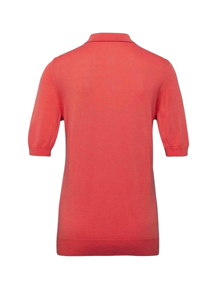 Короткий размер: свитер-поло с короткими рукавами, вязаный свитер с воротником в коралловом цвете. GOLDNER
Короткий размер: свитер-поло с короткими рукавами, вязаный свитер с воротником в коралловом цвете. GOLDNER