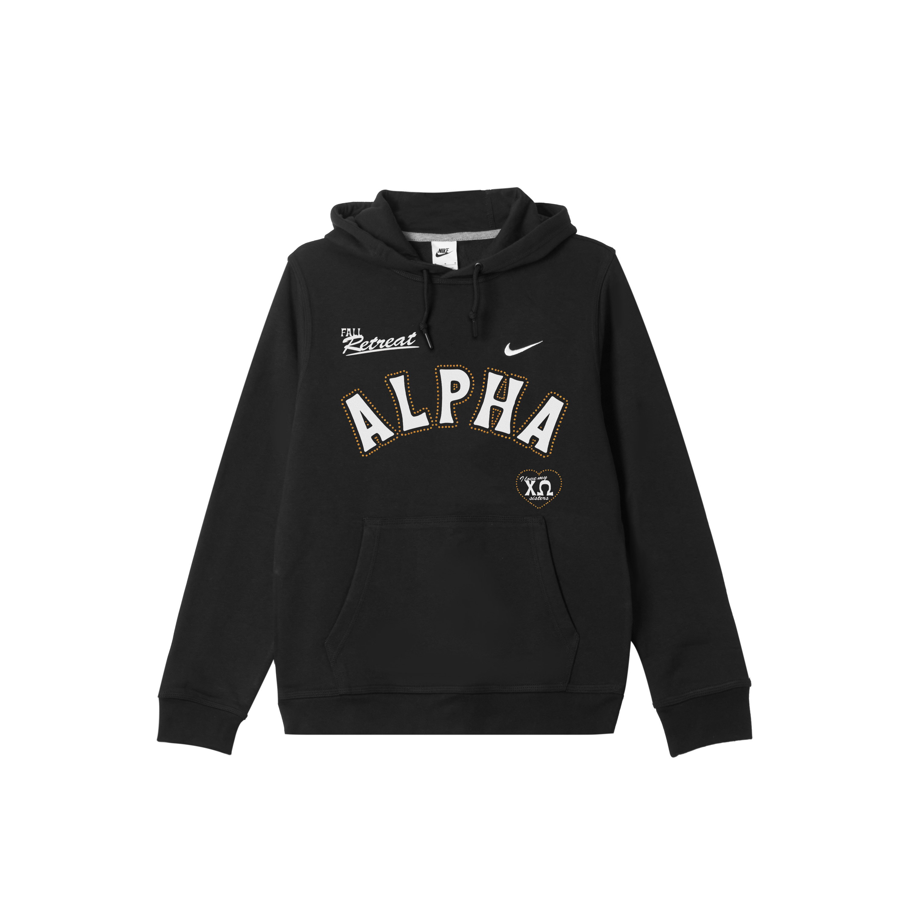 Nike Толстовка унисекс, черные, с капюшоном, утолщенные, стандартного размера
Nike Толстовка унисекс, черные, с капюшоном, утолщенные, стандартного размера