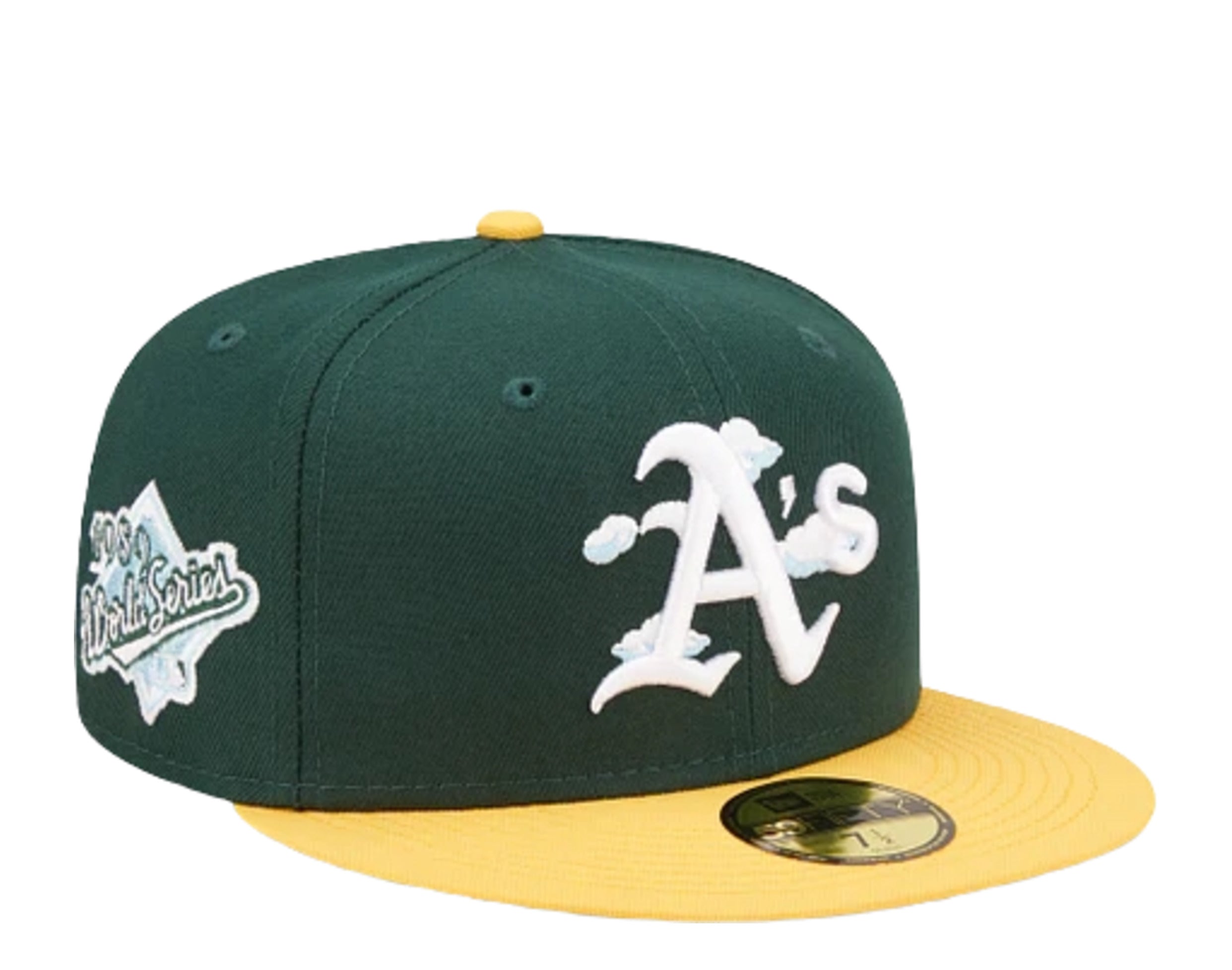 New Era 59Fifty MLB Oakland Athletics Comic Cloud зеленая/желтая облегающая кепка 60243842
New Era 59Fifty MLB Oakland Athletics Comic Cloud зеленая/желтая облегающая кепка 60243842