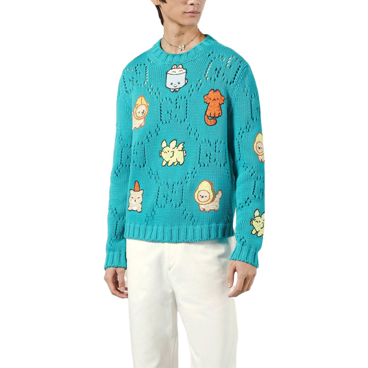 Свитер мужской синий Gucci, синий
Свитер мужской синий Gucci, синий