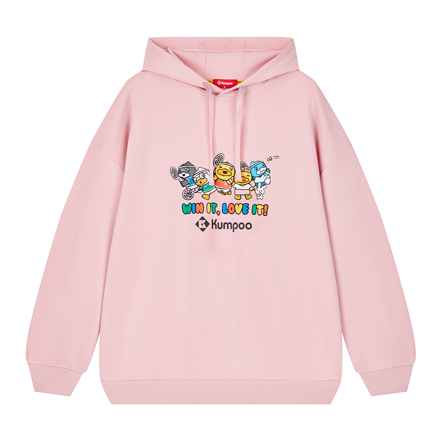 Унисекс-худи розовое KUMPOO
Унисекс-худи розовое KUMPOO