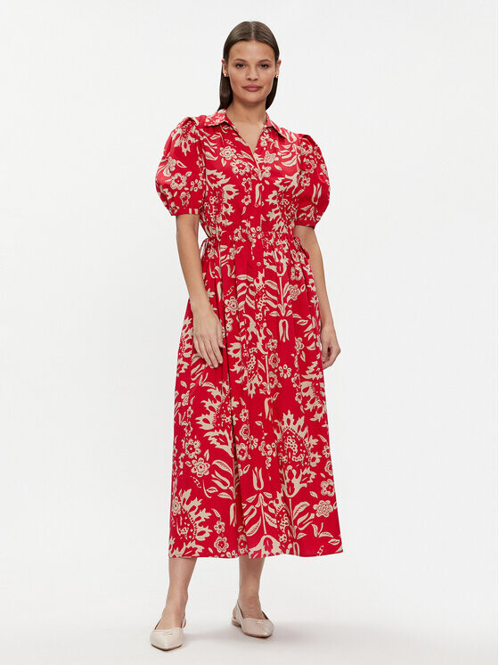 Платье-рубашка стандартного кроя Liu Jo, красный
Платье-рубашка стандартного кроя Liu Jo, красный