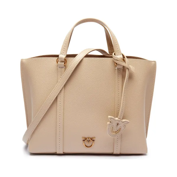 Кожаная большая сумка Carrie Pinko, бежевый
Кожаная большая сумка Carrie Pinko, бежевый