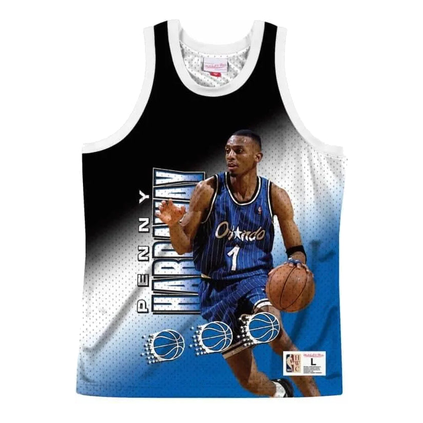 Джерси Mitchell & Ness x NBA Orlando Magic Behind The Back Jersey 'Penny Hardaway 1', синий
Джерси Mitchell & Ness x NBA Orlando Magic Behind The Back Jersey 'Penny Hardaway 1', синий