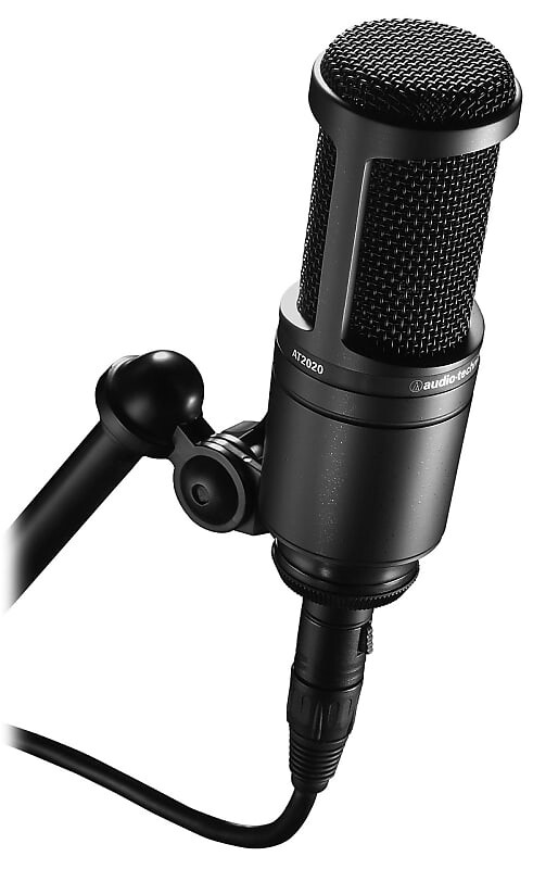 Конденсаторный микрофон Audio-Technica AT2020 Large Diaphragm Cardioid Condenser Microphone
Конденсаторный микрофон Audio-Technica AT2020 Large Diaphragm Cardioid Condenser Microphone