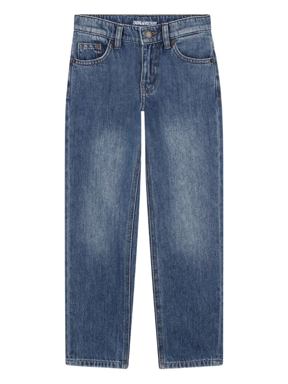 Джинсы с нашивкой-логотипом Zadig & Voltaire Kids, синий
Джинсы с нашивкой-логотипом Zadig & Voltaire Kids, синий