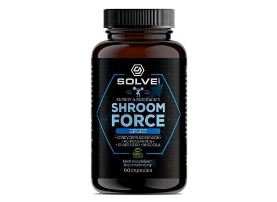 Solve Labs, Shroom Force - Кордицепс китайский Atp перед тренировкой, 60 капсул
Solve Labs, Shroom Force - Кордицепс китайский Atp перед тренировкой, 60 капсул
