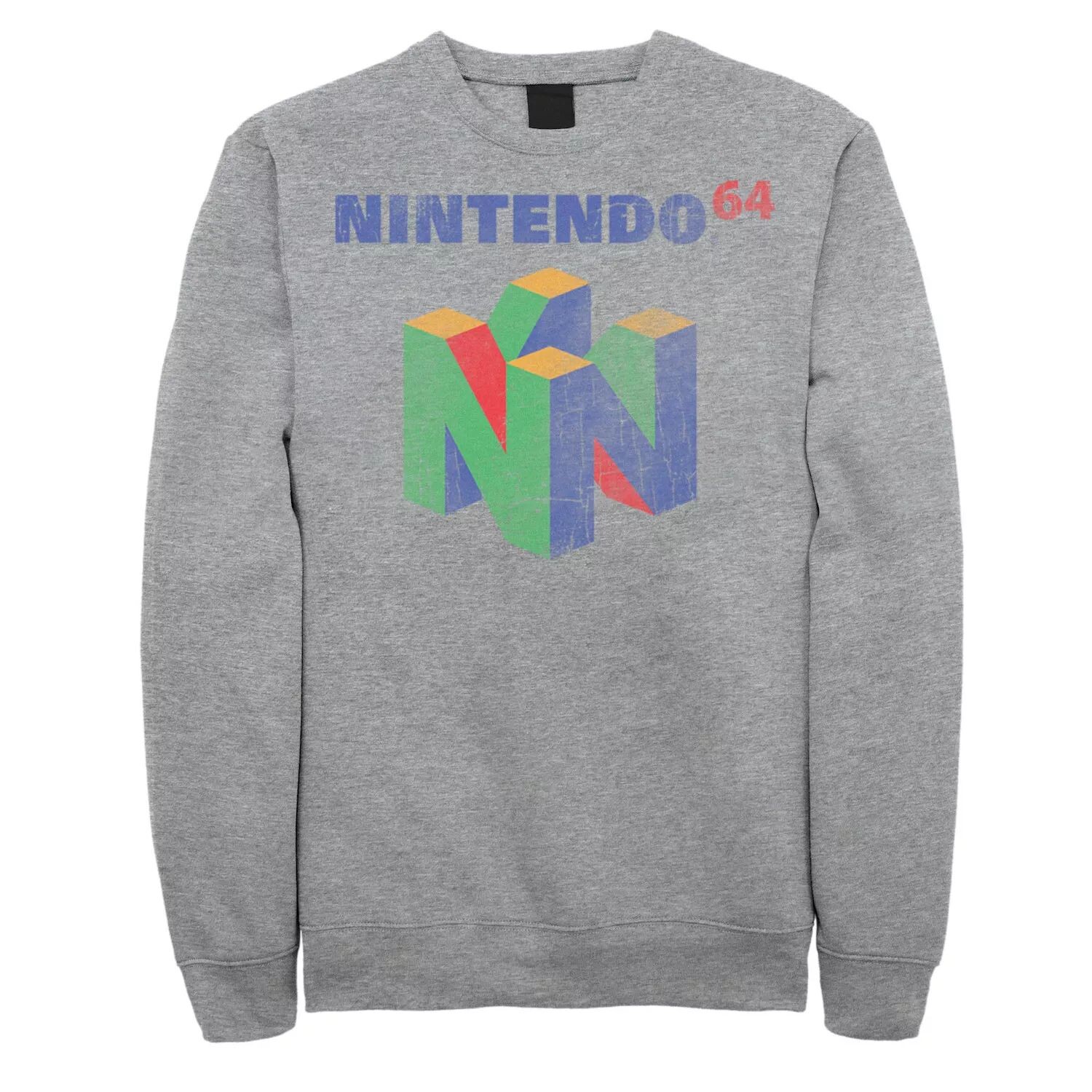 Мужская винтажная толстовка с логотипом Nintendo 64 Licensed Character
Мужская винтажная толстовка с логотипом Nintendo 64 Licensed Character