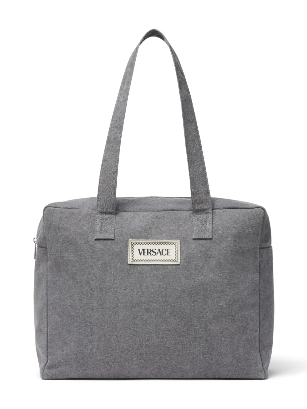 Пеленальная сумка с логотипом Versace Kids, серый
Пеленальная сумка с логотипом Versace Kids, серый