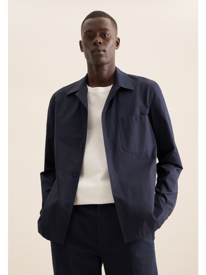 Рубашка Seidensticker, темно-синий
Рубашка Seidensticker, темно-синий