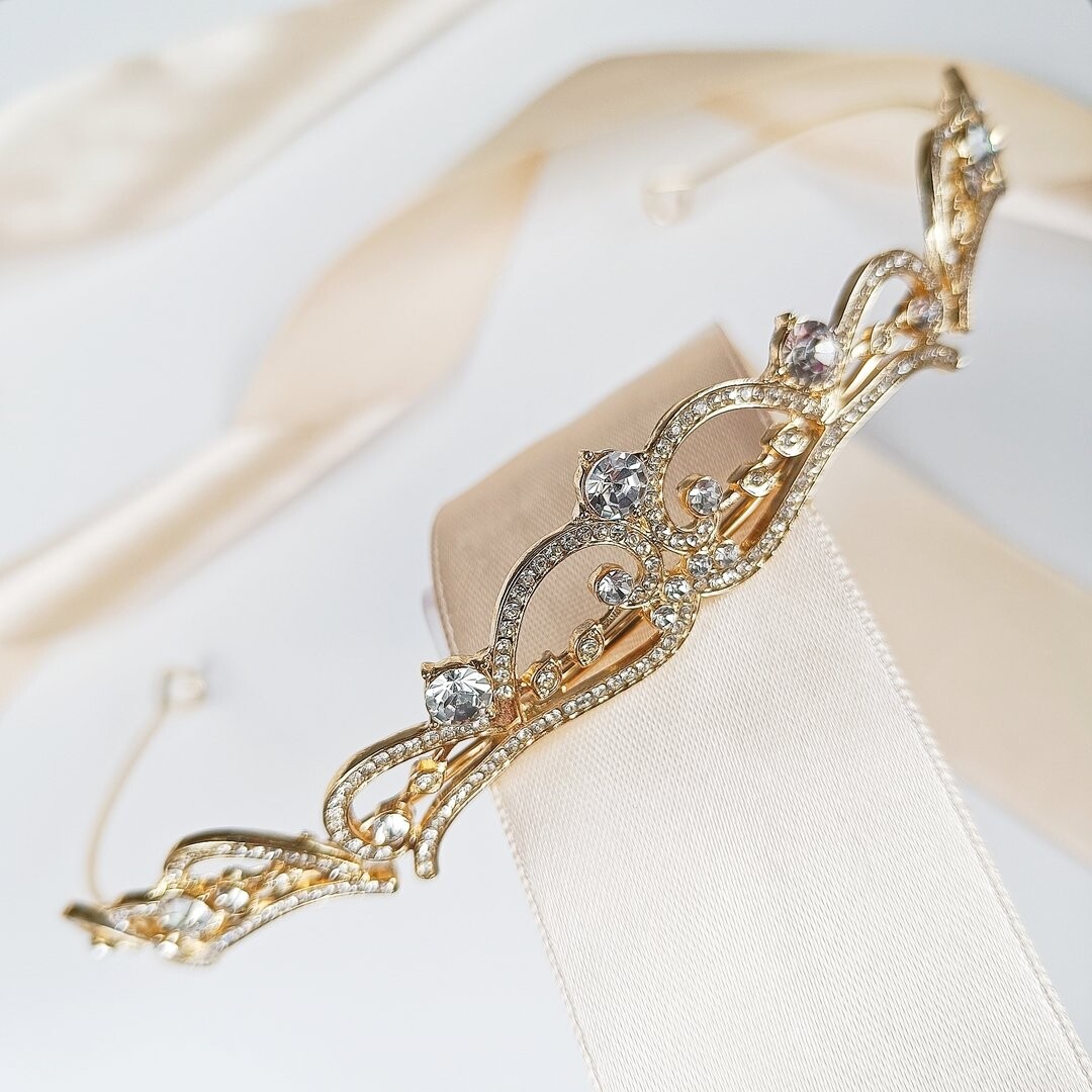 Коконет, тиара с золотой короной, свадебная диадема для невесты Kokonet
Коконет, тиара с золотой короной, свадебная диадема для невесты Kokonet