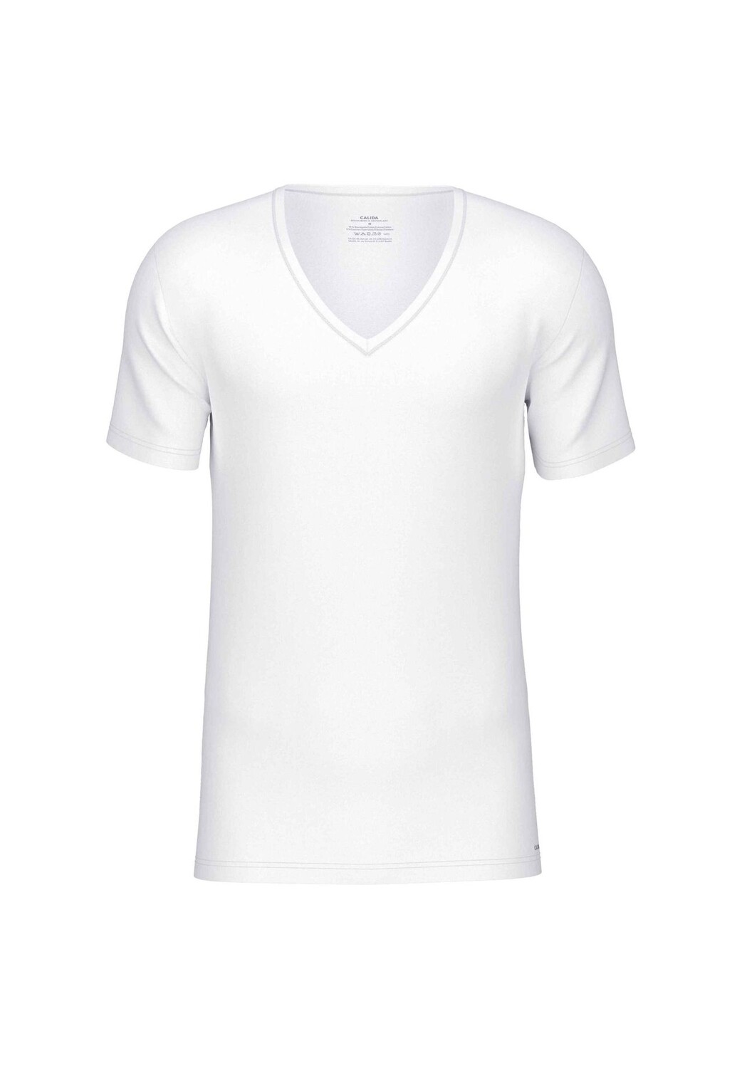 Мужская футболка, V-образный вырез, код хлопка CALIDA, белый
Мужская футболка, V-образный вырез, код хлопка CALIDA, белый