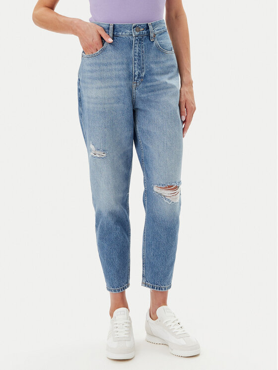 Джинсы mom fit DW0DW20040 Tommy Jeans, синий
Джинсы mom fit DW0DW20040 Tommy Jeans, синий