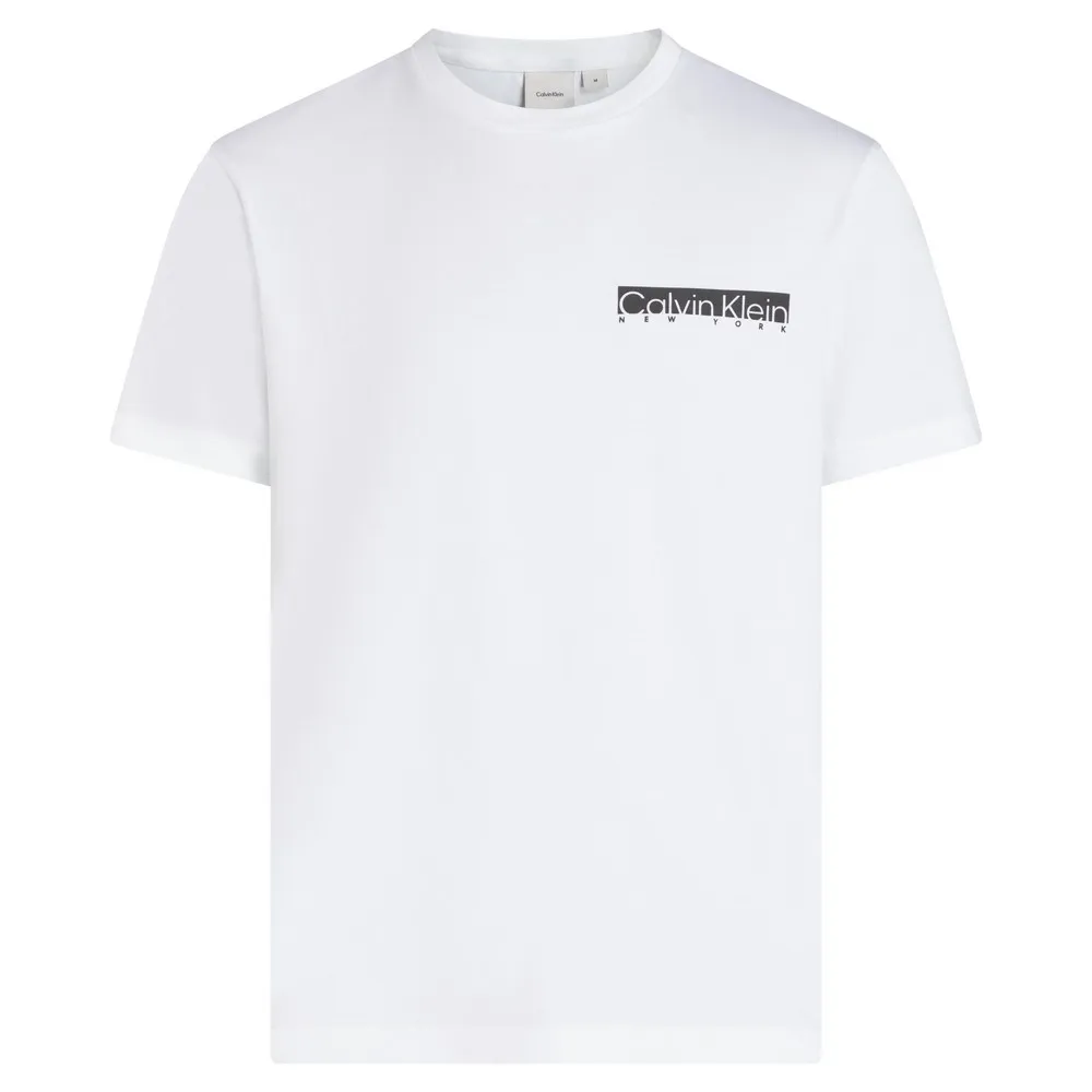 Футболка Calvin Klein Ny Chest Box Logo, белый 
Футболка Calvin Klein Ny Chest Box Logo, белый