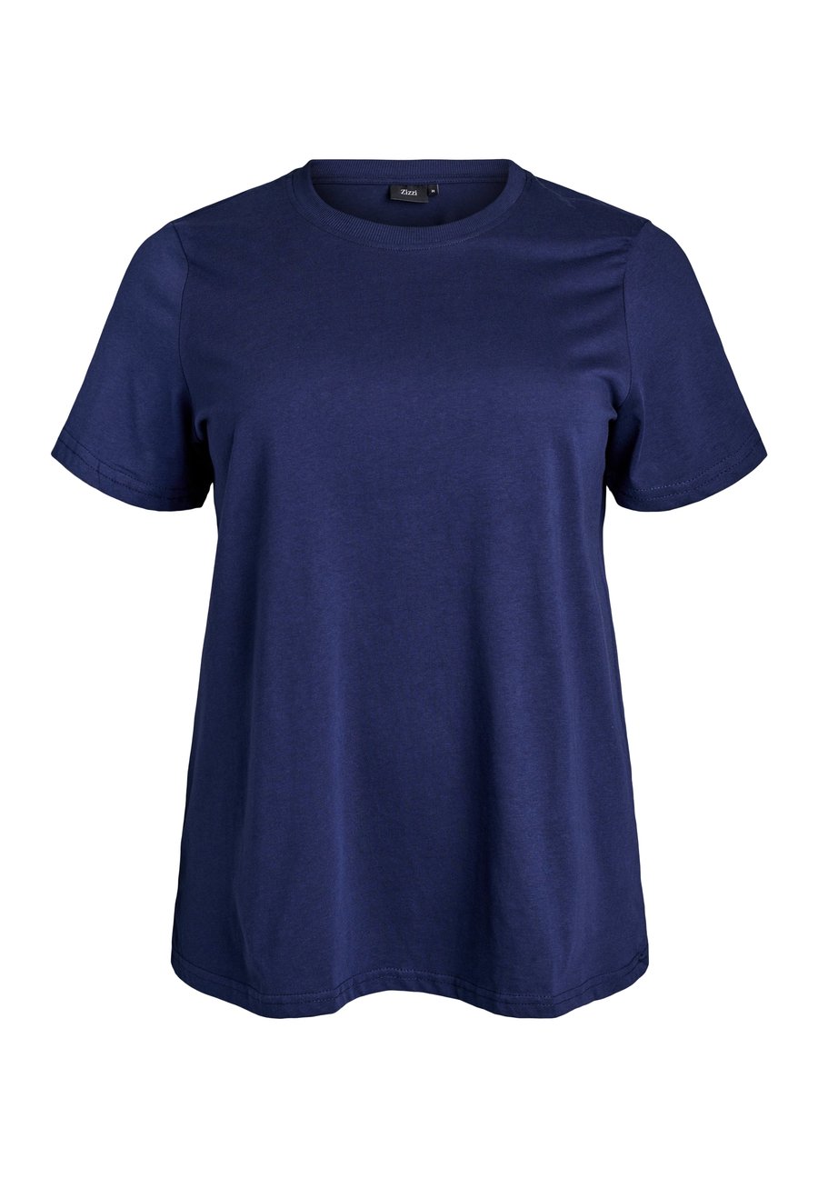 Футболка Zizzi Basic T-shirt, Peacoat/Dark Blue, Синий, Футболка Zizzi Basic T-shirt, Peacoat/Dark Blue
Футболка Zizzi Basic T-shirt, Peacoat/Dark Blue, Синий, Футболка Zizzi Basic T-shirt, Peacoat/Dark Blue