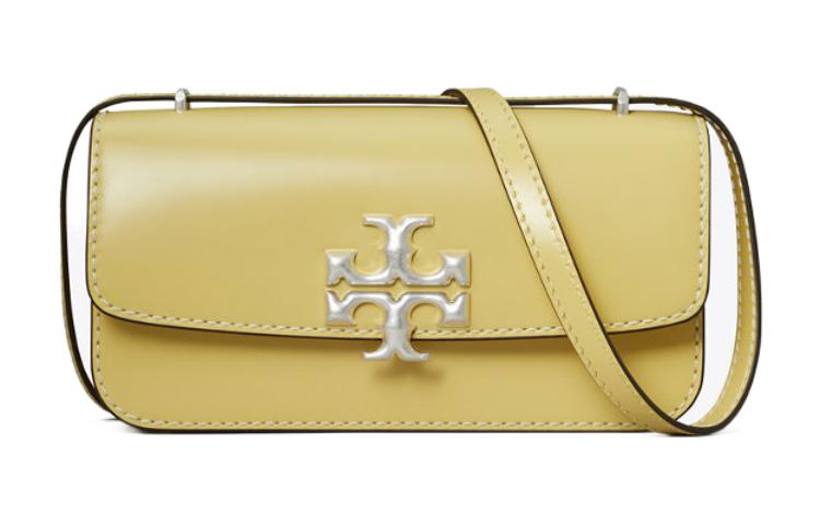 TORY BURCH Элеанор Кожаная сумка через плечо кроссбоди женская желтая 
TORY BURCH Элеанор Кожаная сумка через плечо кроссбоди женская желтая