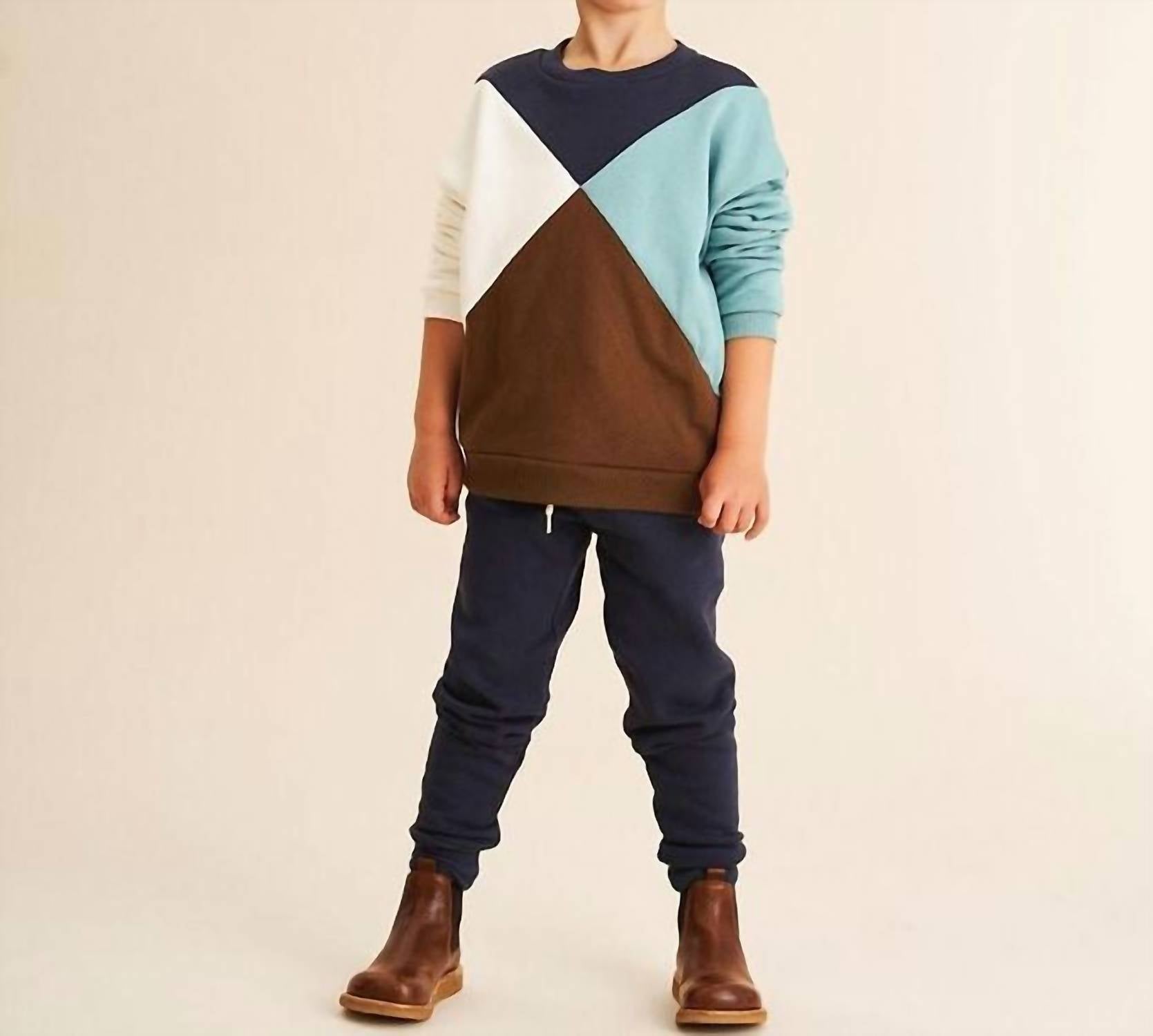 Freds World Толстовка Point белого, темно-синего и минерально-коричневого цвета
Freds World Толстовка Point белого, темно-синего и минерально-коричневого цвета