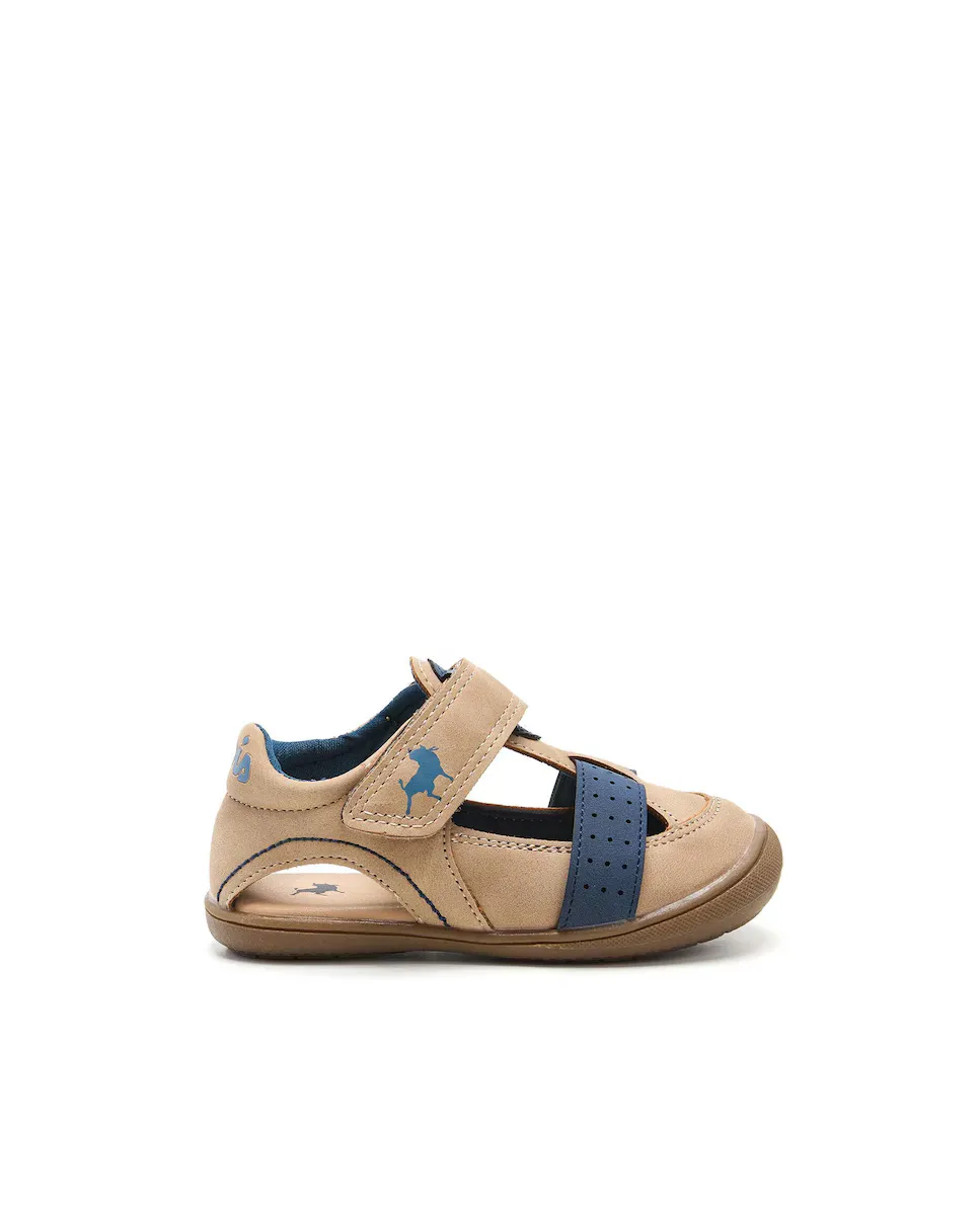 Сандалии для мальчиков с укрепленным круглым носком и регулируемой самоклеящейся застежкой сверху Lois, светло-коричневый
Сандалии для мальчиков с укрепленным круглым носком и регулируемой самоклеящейся застежкой сверху Lois, светло-коричневый