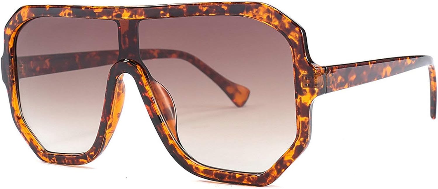 Модные женские солнцезащитные очки большого размера с плоской верхней частью в стиле ретро, квадратные, прозрачные, мужские винтажные очки в крупной оправе с защитой от УФ-излучения UV400 COTIA, Leopard Tea
Модные женские солнцезащитные очки большого размера с плоской верхней частью в стиле ретро, квадратные, прозрачные, мужские винтажные очки в крупной оправе с защитой от УФ-излучения UV400 COTIA, Leopard Tea