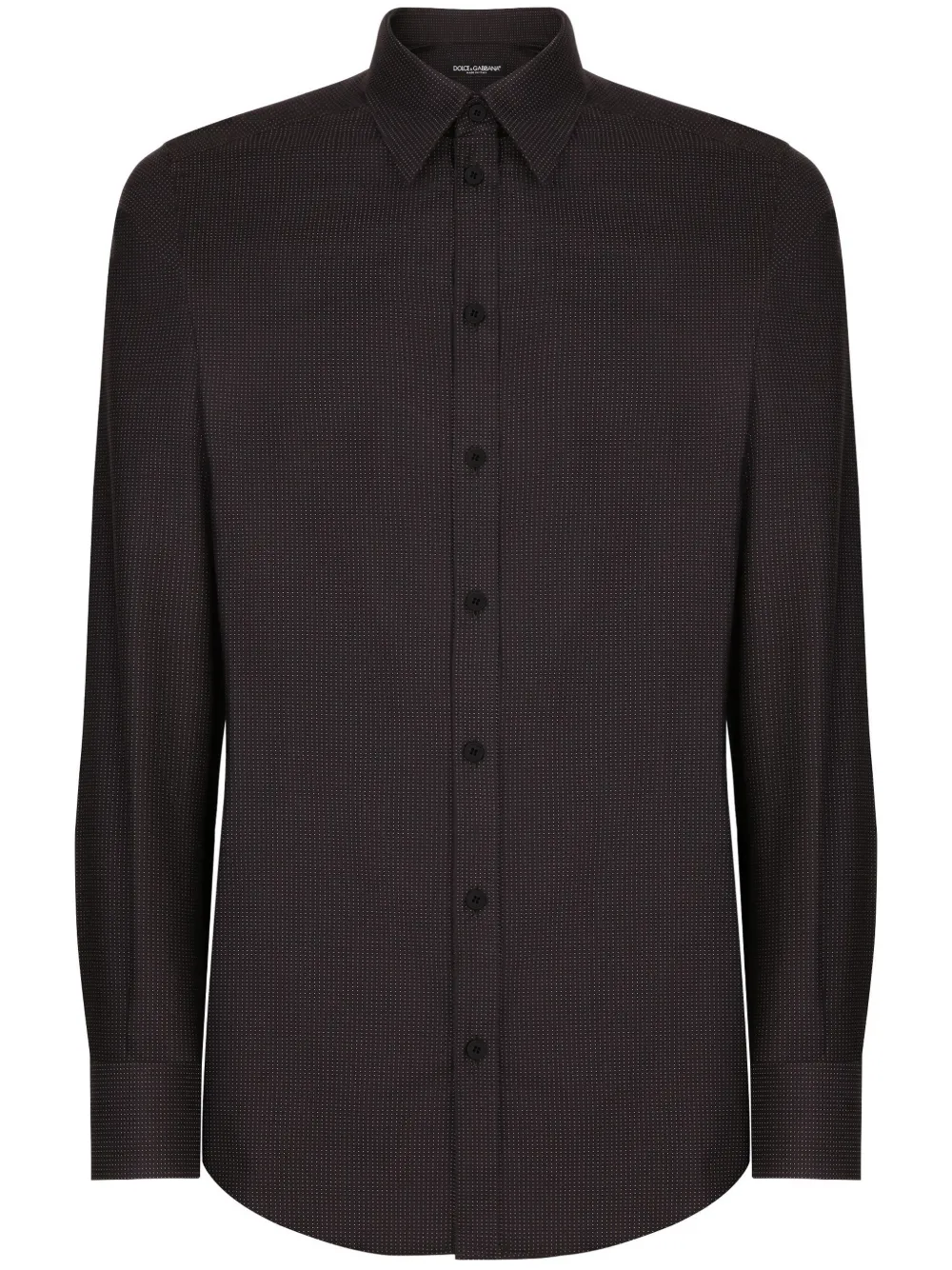 Рубашка в мелкую точку DOLCE & GABBANA, черный
Рубашка в мелкую точку DOLCE & GABBANA, черный