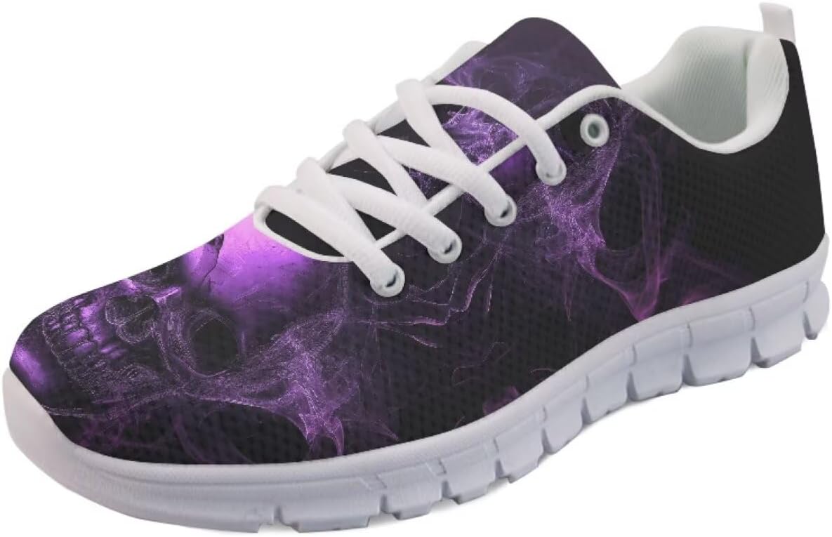 Кроссовки Forchrinse для женщин и мужчин, повседневные обувь на шнуровке, дышащие легкие теннисные кроссовки для тренировок и ходьбы, Skull
Кроссовки Forchrinse для женщин и мужчин, повседневные обувь на шнуровке, дышащие легкие теннисные кроссовки для тренировок и ходьбы, Skull