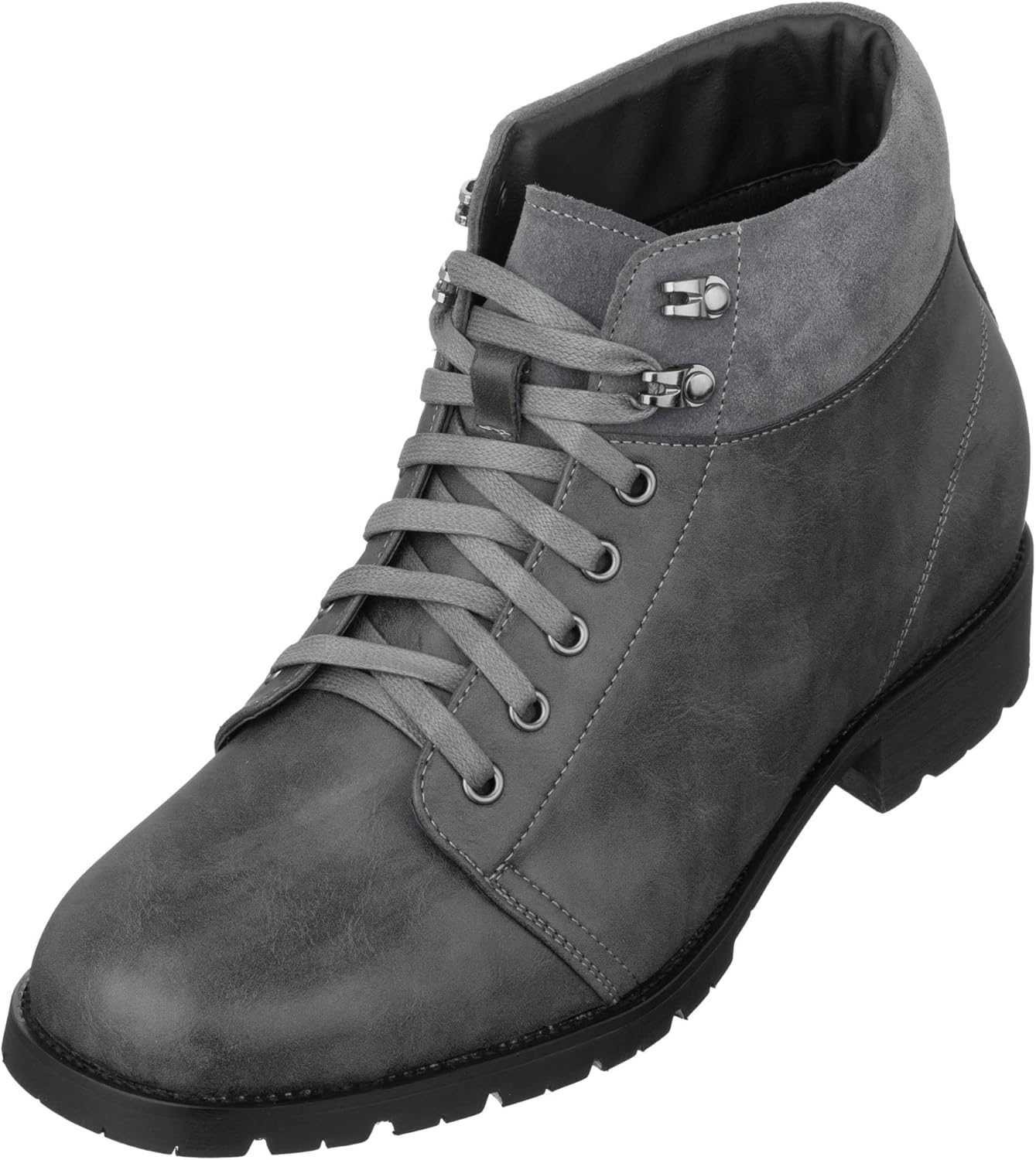 Мужские невидимые увеличивающие рост ботинки CALTO - коричневая кожа, округлый носок, шнуровка, ботильоны - на 8 см выше - K9361 - размер 9 D(M) US
Мужские невидимые увеличивающие рост ботинки CALTO - коричневая кожа, округлый носок, шнуровка, ботильоны - на 8 см выше - K9361 - размер 9 D(M) US