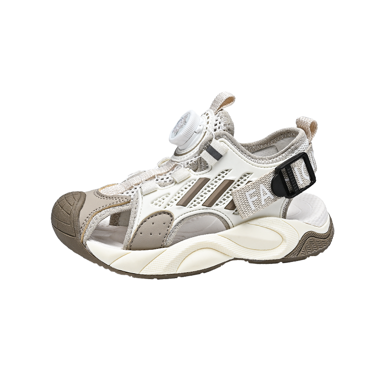 Противоскользящие и дышащие детские сандалии Wooden Rabbit, хаки
Противоскользящие и дышащие детские сандалии Wooden Rabbit, хаки