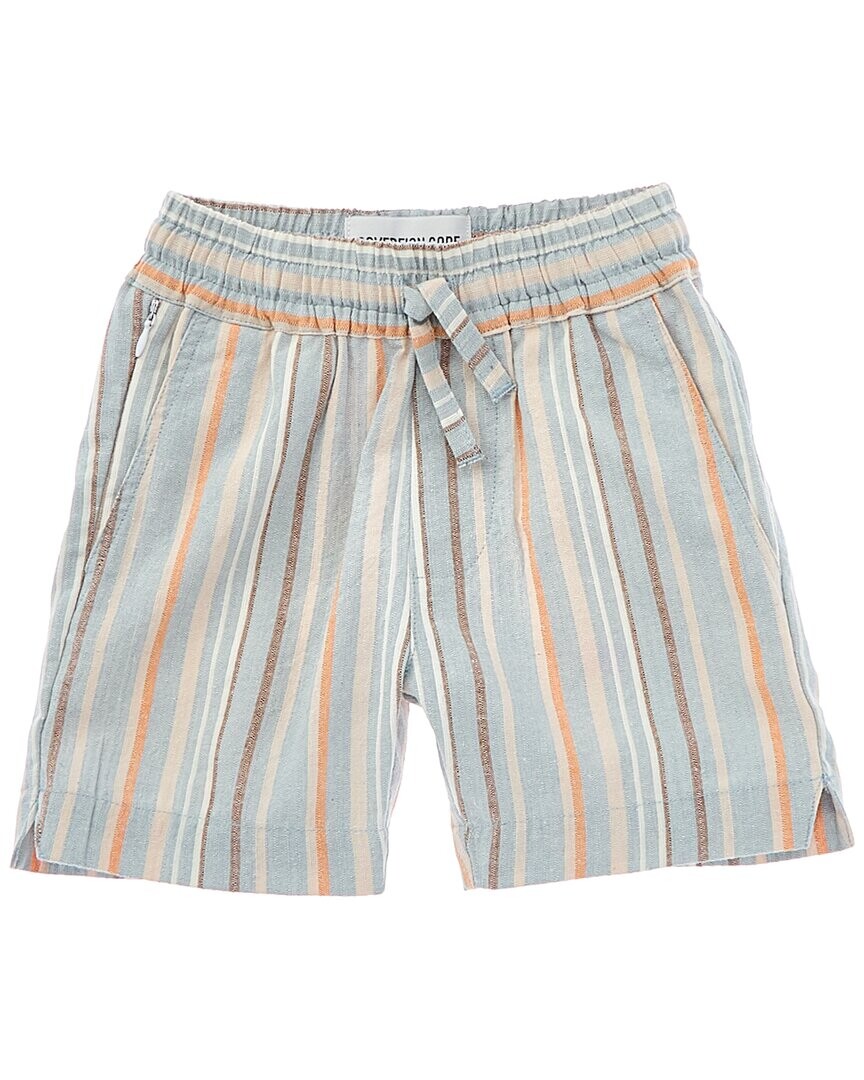 Шорты из жатого хлопка в полоску Sovereign Code Passport, синий
Шорты из жатого хлопка в полоску Sovereign Code Passport, синий